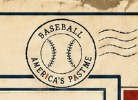 Baseball postmark